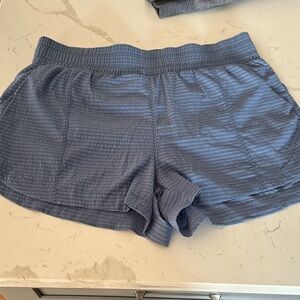 Avia Women's Athletic Shorts in Slate Blue